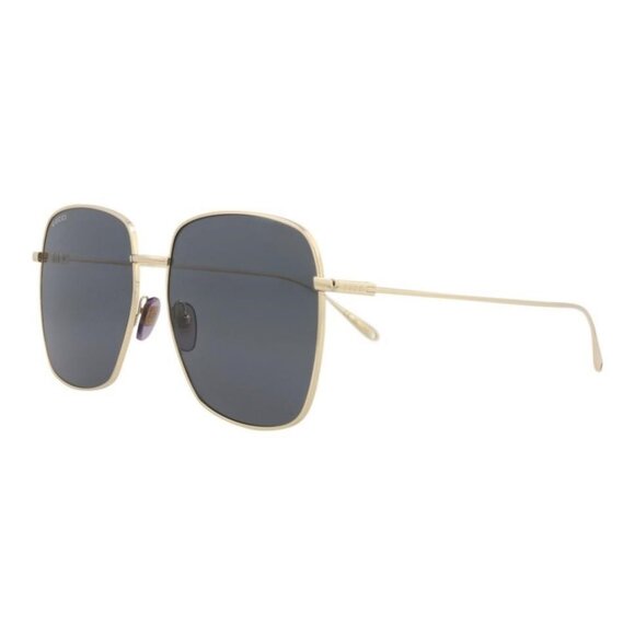 New Authentic Gucci Womens Square/Rectangle Gold Gold Grey Fashion Designer Sung - Picture 2 of 4